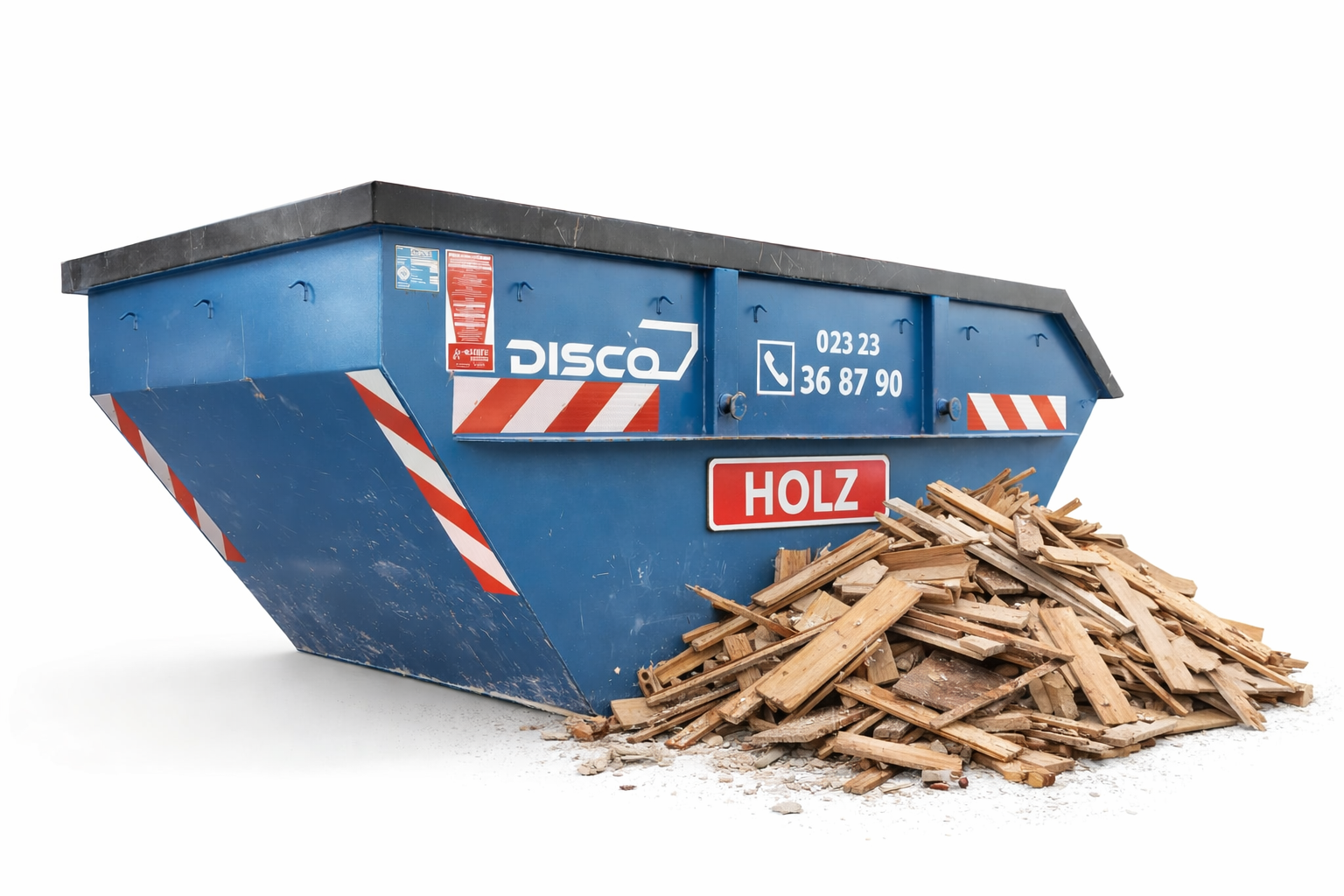 Container für Holz